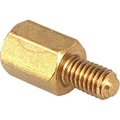 Newport Fasteners #4-40 Socket Head Cap Screw, Plain Brass, 3/16 in Length, 3 PK 4750-3-B